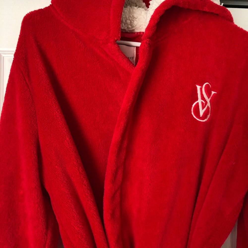 Victoria Secret Red Robe - Picture 2 of 7